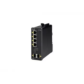 Cisco IE 1000-4P2S-LM, pārvaldāms Gigabit Ethernet slēdzis, 4x PoE + 2x SFP, rūpnieciskai videi