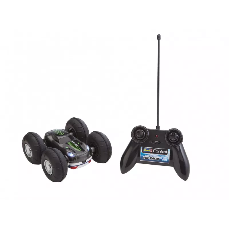 Revell Control 24634 Stunt Car FlipRace Ieejas līmeņa elektriskais RC monster truck ar visu riteņu piedziņu (24634)