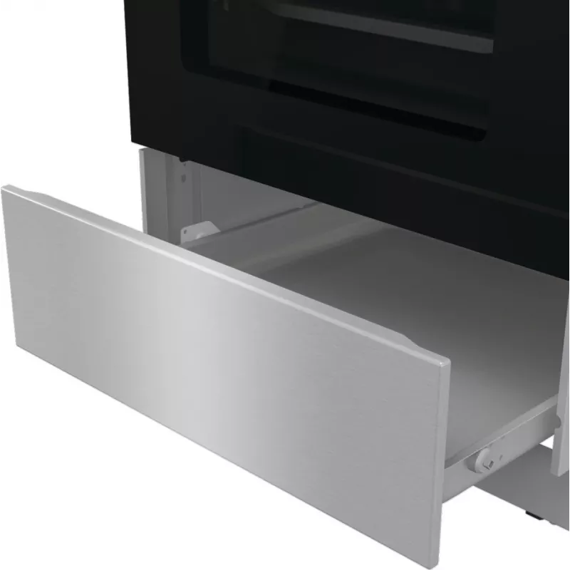 Gorenje GKS5C71XF Brīvi stāvoša plīts ar cepeškrāsni Sudraba