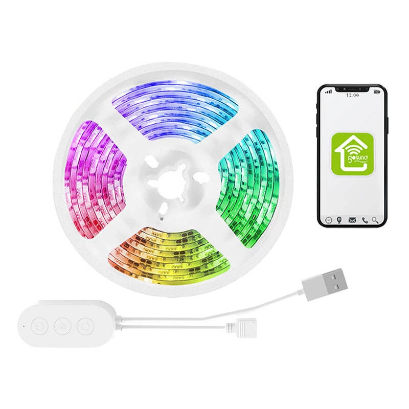 LED lente Gosund SL1 WiFi RGB 2,8 m — Tuya saderīga viedā apgaismojuma lente