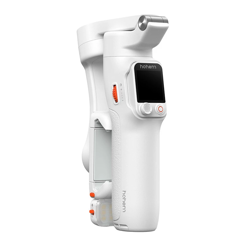 Hohem iSteady V3 Ultra (balts) – 3 asu stabilizators ar AI izsekošanu