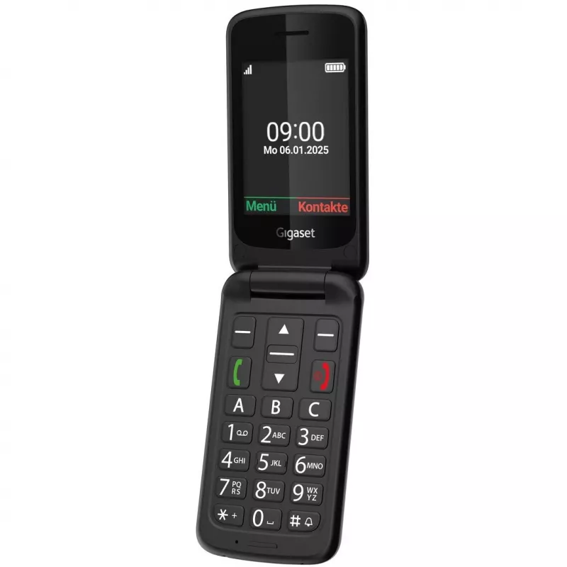 Gigaset GL595 2.8 collu 0.3 MP melns