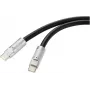 Renkforce USB-C® kabelis USB 2.0 USB-C® spraudnis, USB-C® spraudnis 1,00 m Melns RF-6056872