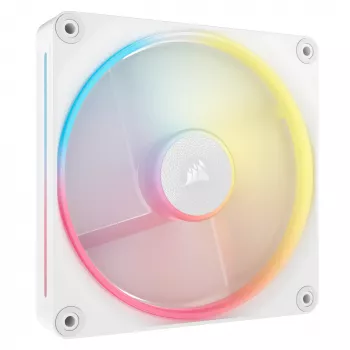 Korpusa ventilators Corsair iCUE LINK LX140-R RGB 14 cm Balts 2000 RPM
