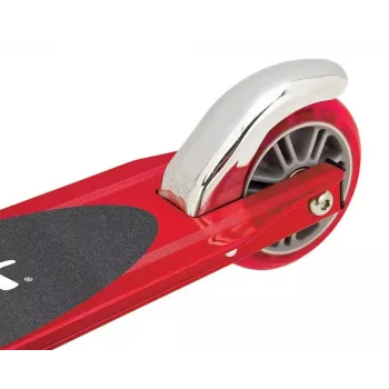 Skrejritenis Razor S Kids — metāla rāmis, vecumam no 5 gadiem, Melns/Sarkans, 2.43 kg, izmēri 595×155×115 mm