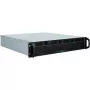 Servera korpuss Inter-Tech 2U 2404L Rack Melns, Pelēks