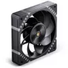 Jonsbo HF2-120 Reverse Blade PWM ARGB 120mm Melns - korpusa ventilators ar reversajām lāpstiņām, PWM kontroli un ARGB apgaismojumu
