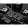 Corsair Dominator Platinum 64 GB (2x 32 GB) DDR5-6400 Dual-Kit, melna, CMT64GX5M2B6400C32, Intel XMP