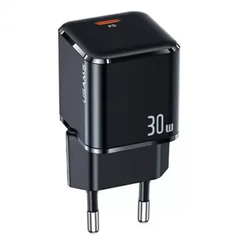 Sienas lādētājs usams T45 30W USB‑C PD3.0 viedtālruņiem un planšetdatoriem