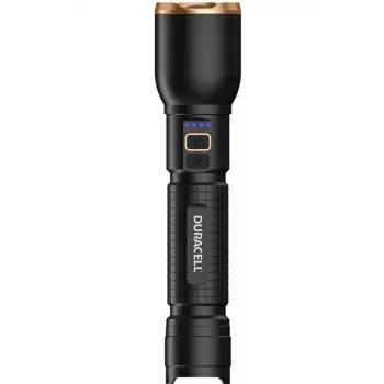 Kabatas lukturītis Duracell DF3000R, melns