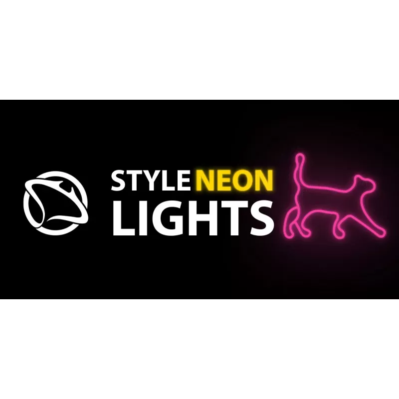Dekoratīvā neonveida LED gaisma MANTA SNL70PK Style Neon Lights CAT 2 Pink (SNL70PK)