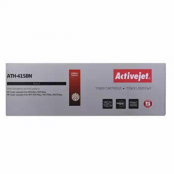 Activejet ATH-415BNX Toner (aizstāj HP 415X HP415X W2030X; Supreme; 7500 lpp; melns)