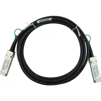 CBO InfiniBand kabelis CBL-QSFP-40GE-PASS-1M-F1-BL — QSFP caurvades kabelis, 1 m, melns