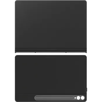 Samsung Galaxy Tab S9 FE grāmatveida vāciņš EF-BX810PBEGEU, Melns, folijas aizsargmaciņš