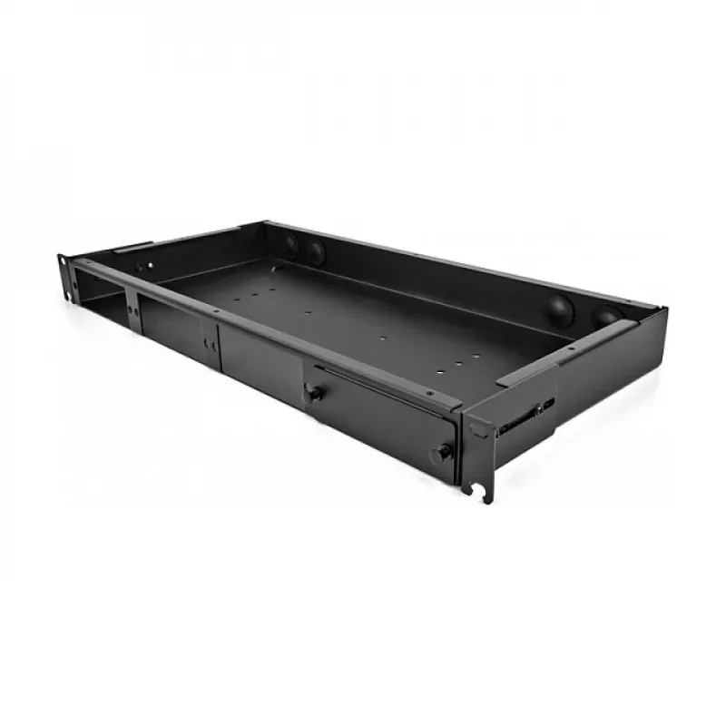 DeLOCK Fiber Optic Blind Panel melns 109mm Metāls