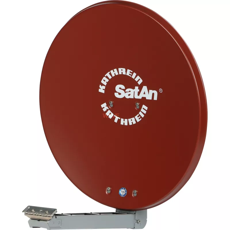 Satelītantena Kathrein CAS 80ro sarkana