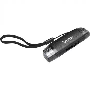 Karšu lasītājs Lexar LRW310X-BNBNG USB 2.0 Type-A/Type-C Melns