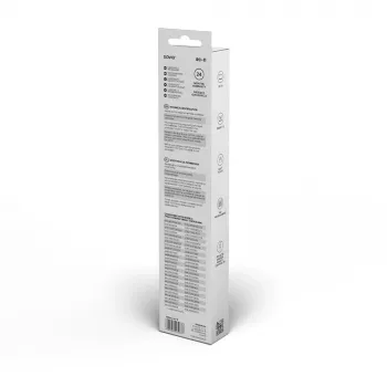 SAVIO RC-11 infrasarkanais tālvadības pults LG TV, melna, darbības rādiuss 10 m, atbalsta 1 ierīci