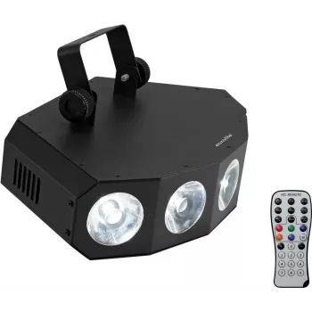Apgaismes efekts EUROLITE LED SCY-500 CW 500W — LED kustīgā galva wash, 500W, auksti balts