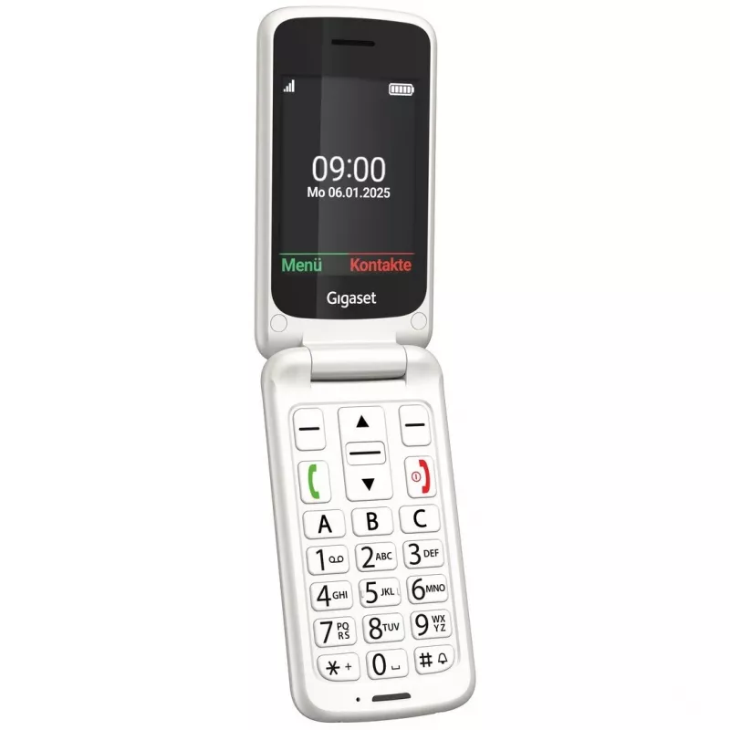 Gigaset GL595 2.8 collu 0.3 MP Baltā krāsā