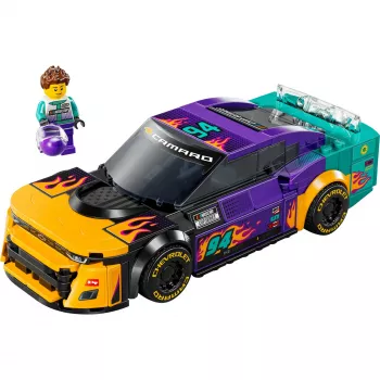 LEGO Speed Champions 76935 NASCAR Next Gen Chevrolet Camaro ZL1 būvējams modelis, 328 gabali, 1 minifigūra, 9+ gadi