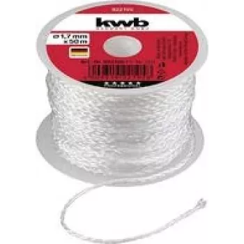 KWB Krīta aukla 1.7 mm balta 50 m - marķēšanas aukla izlīdzināšanai