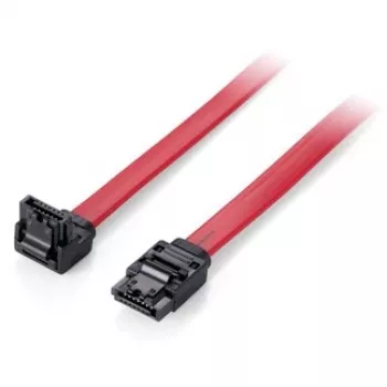Equip SATA III kabelis, leņķveida, 0.5m