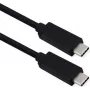 ROLINE 11.02.9081 USB kabelis 0,8 m USB4 Gen 3x2 USB-C melns (11.02.9081)