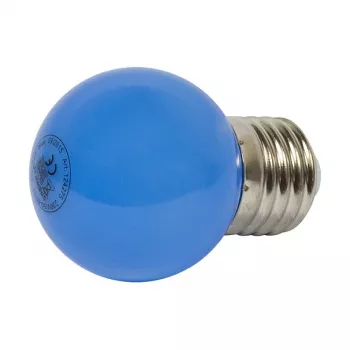 Synergy 21 LED Retrofit E27 Pilveida Lampa G45 Zila 1W Lichterkettei