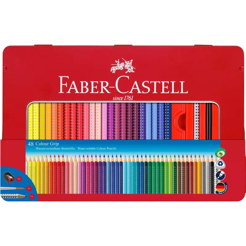 Krāsainie zīmuļi Faber-Castell 112448 Daudzkrāsaini 48 gab.