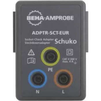 Beha Amprobe Adapter ADPTR-SCT-EUR Kontaktligzdas Testa Adapteris 4854899