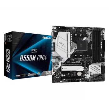 ASRock B550M Pro4 AM4 Micro-ATX mātesplate
