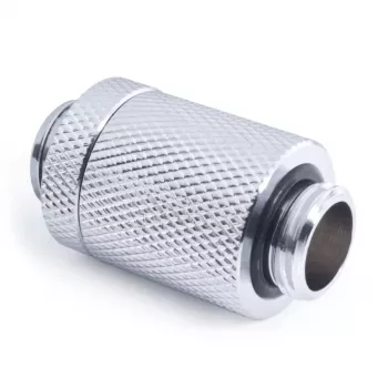 Alphacool ES D-Plug Chrome Brass 2 cm 44 g