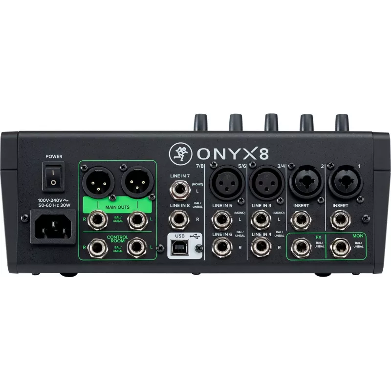 Mackie Onyx 8 – Analogais mikseris ar USB