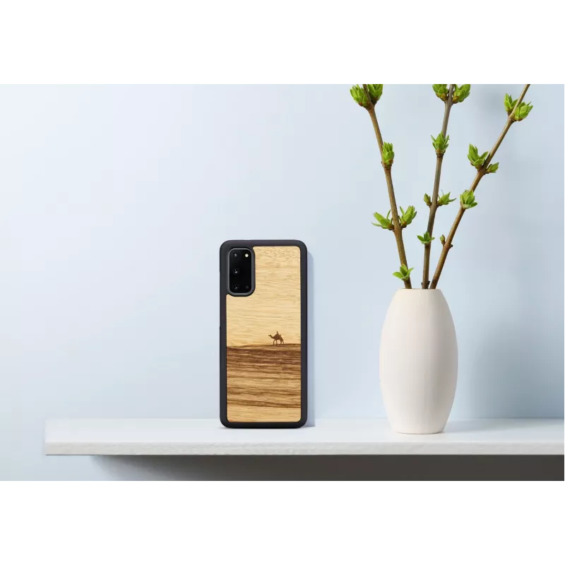 Viedtālruņa maciņš man and wood Galaxy S20 Terra Black – aizsargmaciņš Samsung Galaxy S20