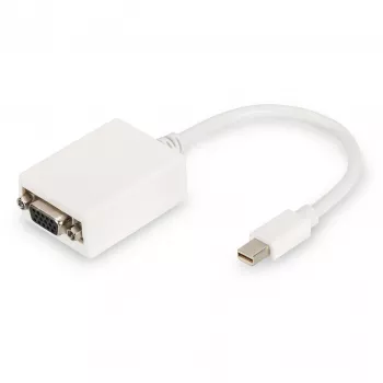 Digitus DB-340407-001-W DisplayPort–VGA adaptera kabelis