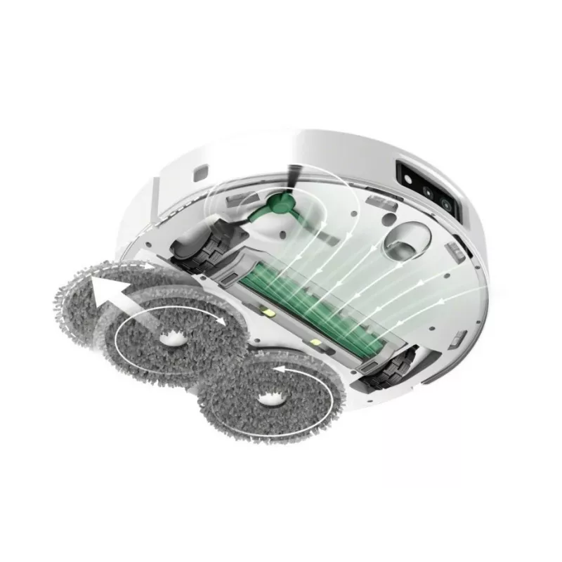 iRobot Roomba Plus 505 Combo Robots + AutoWash Dok Balts