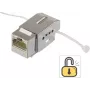 Keystone modulis Renkforce KSV10 CAT 6 — RJ45 tīkla ieliktnis CAT6 instalācijām