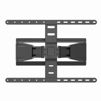 Pilnās kustības TV sienas stiprinājums GEMBIRD WM-90ST-02 43–90 collu ekrāniem, artikulējošs kronšteins, VESA 100x200–600x400, 50 kg