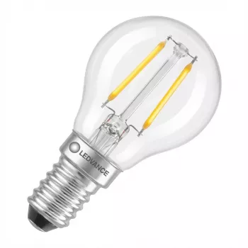 Osram LED Classic P 25 Filament P 1.8W 827 Clear E14 LED spuldze, klasiskā mini spuldzes forma