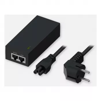 PoE injektors TELTONIKA PR325EUB — viens Gigabitu ports, 30W, EU