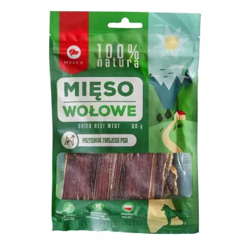 MACED 100% Nature liellopu gaļa 60 G
