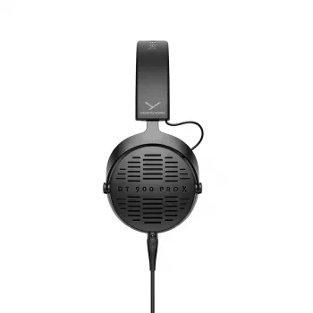 Studiju austiņas Beyerdynamic DT 900 Pro X — atvērtas, apkārtauss, vadu, 48 Ω, 5–40 kHz, 3 m noņemams kabelis, melnas