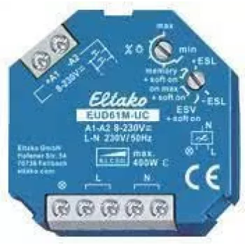 ELTAKO Universālais Dimmera Slēdzis 500W EUD61MUC Daudzfunkciju Kārbas Uzstādīšana 8-230V EUD61MUC (61100903)