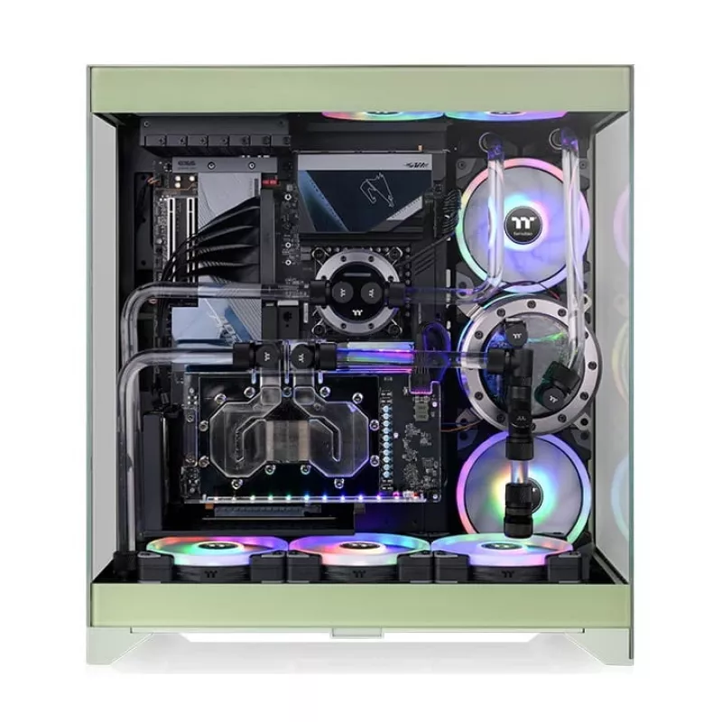 Thermaltake Pacific cietā caurule 16mm ārējais diametrs 12mm iekšējais diametrs 1000mm 4 komplekta iepakojums (CL-W435-PL16TR-A)
