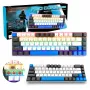 Mehāniskā tastatūra MEDIA-TECH MT1259 Red Core MX60, 60% formfaktors, CHERRY MX Red slēdži, RGB fona apgaismojums, USB, augsta profila taustiņi