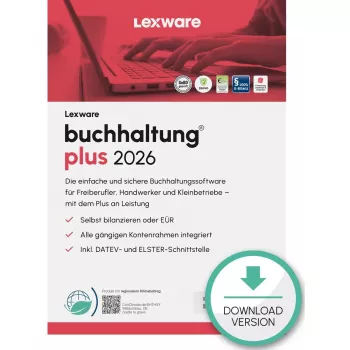 Lexware buchhaltung plus 2026 finanšu analīze 1 licence 1 gads