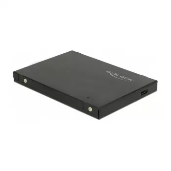 DeLOCK 42609 Melns M.2 SSD ārējais korpuss