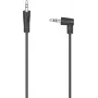 Audio kabelis Hama 00200722 0,5 m 3,5 mm vīrietis-vīrietis Melns