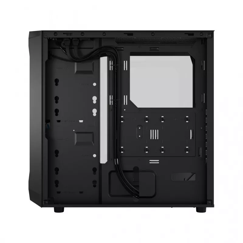 Fractal Design Focus 2 RGB Tempered Glass Mid Tower ATX datora korpuss - Melns